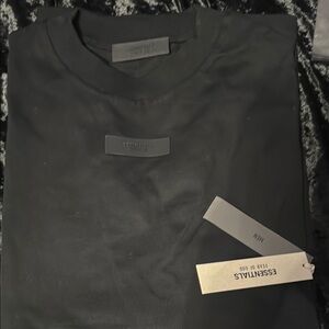 Essentials Classic Black Tee